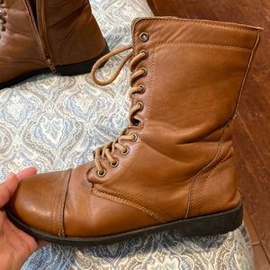 Brown boots